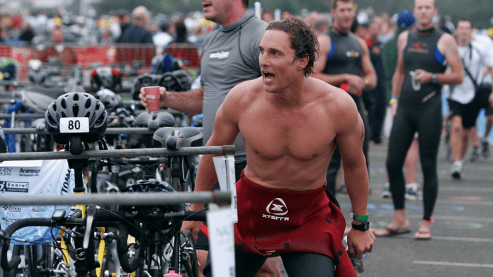 Matthew McConaughey triathlon